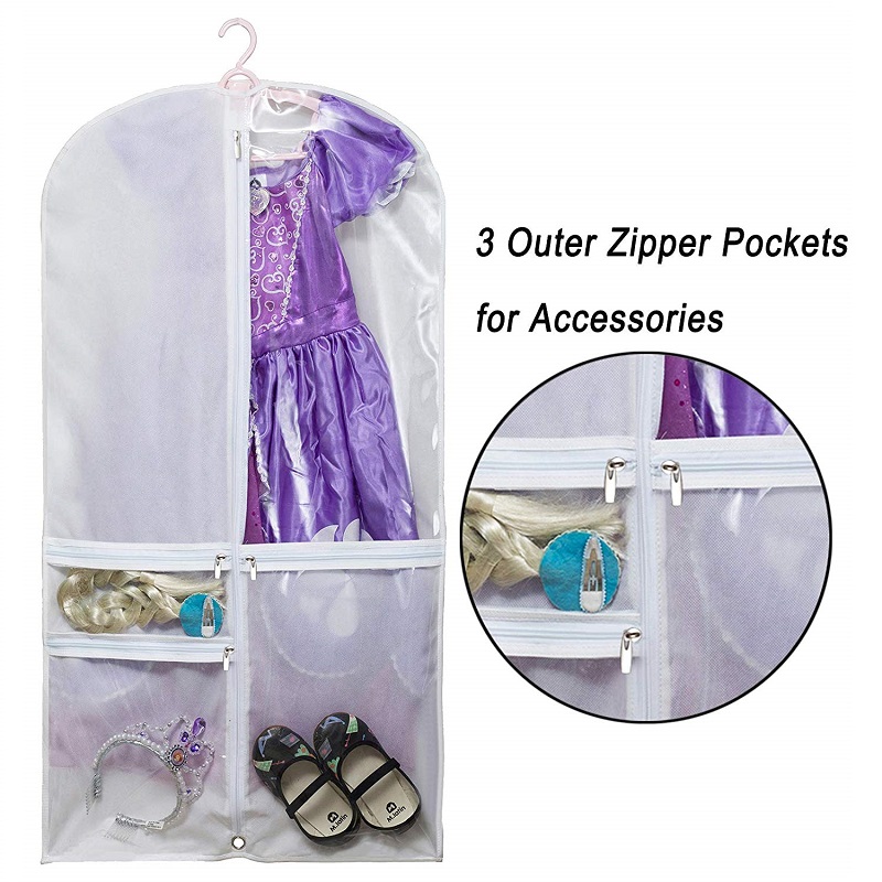 SGW13 Wholesale Baby Kids Size Clothes Protectors Hanging Garment Bags for Clothing