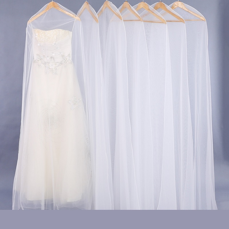 SGW10 Organza Clear Wedding Dress Bridal Gown Garment Bags For Women Dress